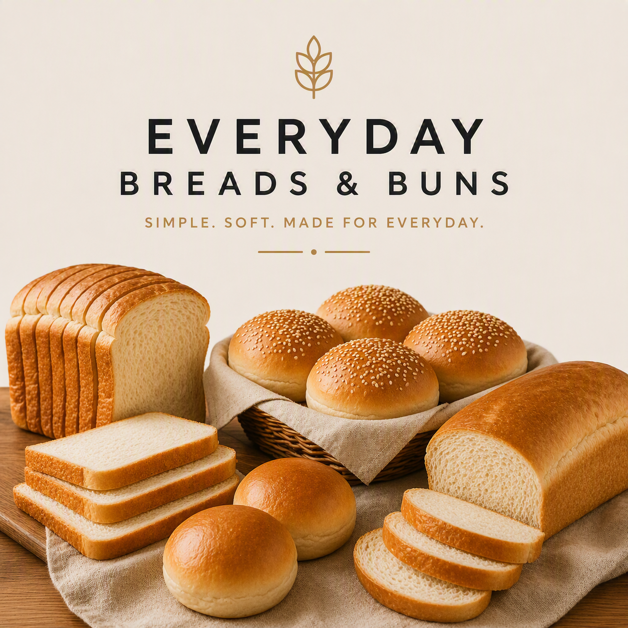 Everyday Breads & Buns
