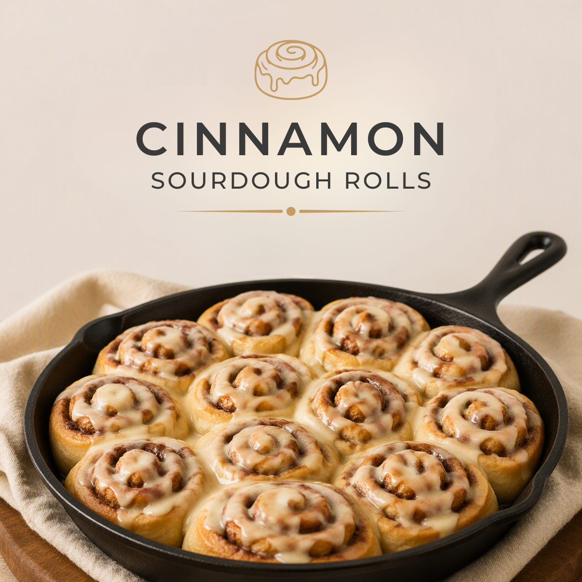 Sourdough Cinnamon Rolls