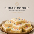 Sugar Cookie Sourdough Bars