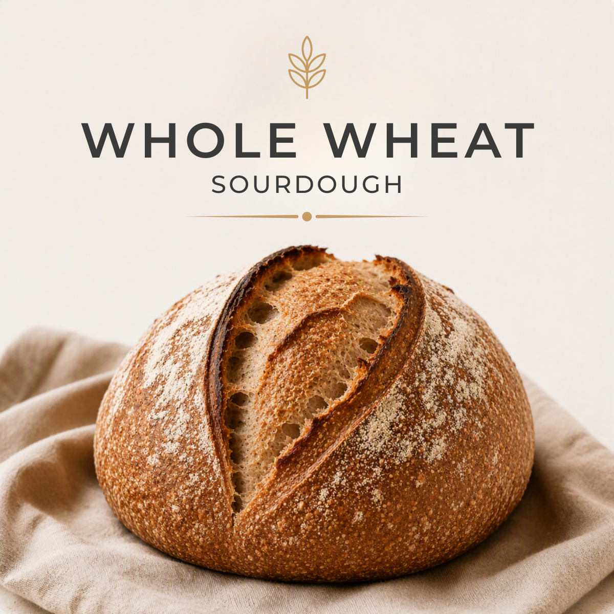 Whole Wheat Artisan Sourdough
